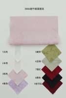 Tissu jacquard satiné en acétate haute densité de polyester 3806 tissé avec motif de texture 3D
