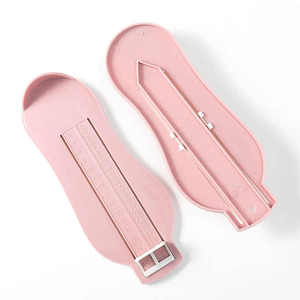 Tamaño de medición de zapatos reciclable para niños, dispositivo medidor de longitud de pie, regla de pie de bebé para comprar zapatos - Product Image 1