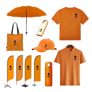 Custom logo Merchandising Corporate Products Promotional Company T-shirt Baseball Cap Gift Set Business Gift Item