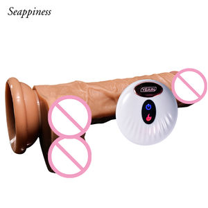 <span class=keywords><strong>Dildo</strong></span> Realistis 3 Frekuensi Teleskopik Berputar 10 Frekuensi Getaran Remote Control <span class=keywords><strong>Vibrator</strong></span> <span class=keywords><strong>Dildo</strong></span> Elektrik Raksasa - Product Image 2