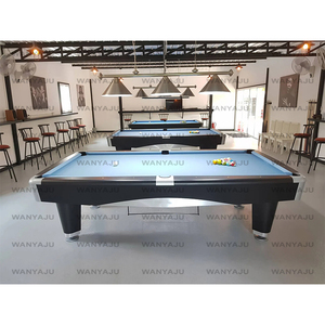 Mới Sang Trọng Tùy Chỉnh 7ft 8ft 9ft Tổng Thống Kim Cương Đen Pro AM Bàn Bida Với Chân Có Thể Điều Chỉnh - Product Image 6