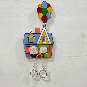 <span class=keywords><strong>Portachiavi</strong></span> per Coppie <span class=keywords><strong>da</strong></span> Appendere al Muro, Decorazione Anti-Smarrimento, Ciondolo per Borsa a Forma di Chiave Cartoon - Product Image 5