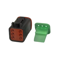 Connecteur automobile étanche moulé par injection à 6 broches femelles pour véhicules à énergie nouvelle