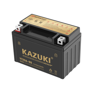 Batterie automobile et moto Kazuki <span class=keywords><strong>YTX9</strong></span>-<span class=keywords><strong>BS</strong></span> neuve de haute qualité 2.65V <span class=keywords><strong>9AH</strong></span> au plomb-acide orange haute performance sans entretien - Product Image 2