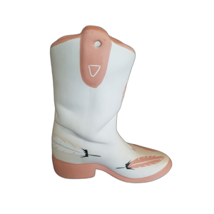 Céramique Vintage Poterie Cowboy Boot-<span class=keywords><strong>Sud</strong></span> <span class=keywords><strong>Ouest</strong></span> Décor - Product Image 3