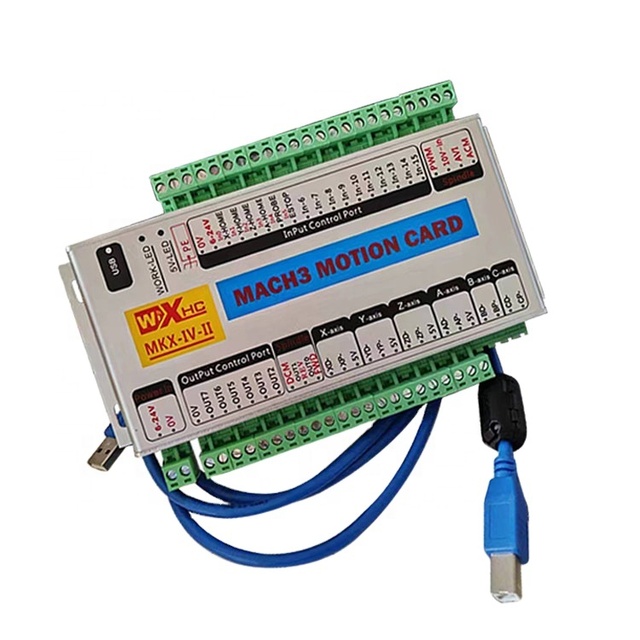 MACH3 USB Interface Board 4axis 6 Axis CNC Control Board Motion Control Card Woodworking Accessories
