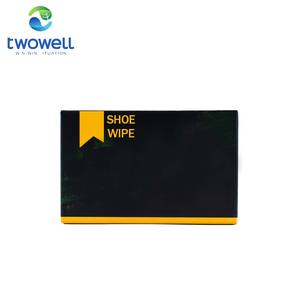 カスタマイズされたパッキングポータブルウェットワイプ個別に包まれたウェットシューワイプスニーカークリーナー - Product Image 2