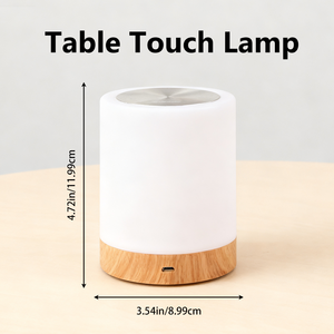 Draadloze oplaadbare RGB-kleurveranderende aanraaktafellamp, dimbare LED-sfeerverlichting, nachtlampje, bedlamp, bureauverlichting, decoratie voor thuis en kantoor - Product Image 2