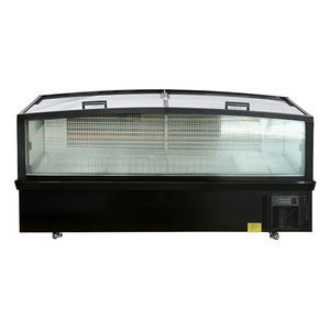 Congélateur-îlot commercial durable à <span class=keywords><strong>porte</strong></span> vitrée, grande capacité, éclairage LED, dégivrage automatique, prix bas - Product Image 2