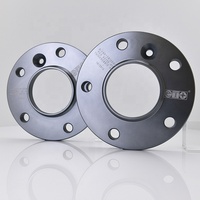 Nouvel espaceur de roue ET+ en alliage d'aluminium forgé 6061 T6 5x120 16MM CB72.5 Adaptateur centrique de moyeu Grade 10.9/12.9 Anodisation dure Gris pour
