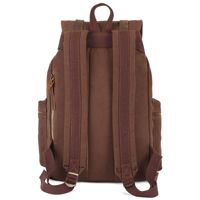 Mochila de Lona Estilo Europeo Americano para Hombre/Mujer, Bolso Vintage para Portátil, para Estudiantes Universitarios, Casual y Moderno