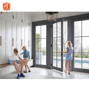 Porte patio à battants en aluminium pour villa, <span class=keywords><strong>double</strong></span> vitrage, vente en gros directe d'usine - Product Image 6