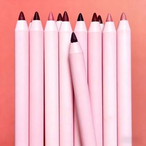Crayons à lèvres crémeux véganes marron personnalisés, crayon à lèvres rose, fournisseur de crayons à lèvres - Product Image 2