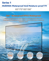 Téléviseur intelligent 1080P anti-explosion, écran HDR UHD, Android 1+8G, téléviseur intelligent 65 pouces, téléviseur LCD