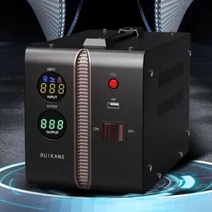 Household relay type 1000VA 1500VA LCD display voltage stabilizer 220V AC Single Phase automatic voltage regulators/stabilizers