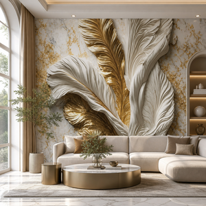 Murale 3D Personalizzato in Rilievo, Prezzo di Fabbrica all'Ingrosso, Adesivo Murale in PVC Autoadesivo Ispessito per Arredamento di Lusso - Product Image 1