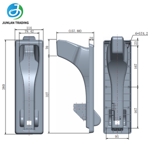 JL0066 - Nieuw type kleine plastic pistoolholster bovenste schakelaar olievulplug en olievulplug steunstuk - Product Image 2