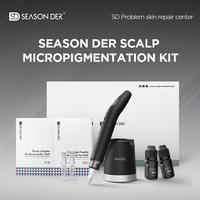 Kit de Micropigmentation Capillaire Électrique SMP de Haute Qualité pour Maquillage Permanent, Machine de Dermopigmentation du Cuir Chevelu