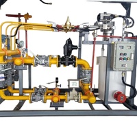 Sistema de Precalentamiento de Vapor con Plataforma de Descompresión de Tres Etapas para GNC de Alto Flujo (15000 Nm/h), Certificado ATEX, Acero al Carbono a Presión
