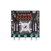 Module XY-S220H 2.1 canaux BT5.0 Subwoofer Amplifier Board TDA7498E 160W * 2 + 220W Power Audio Stereo Amplifier Module
