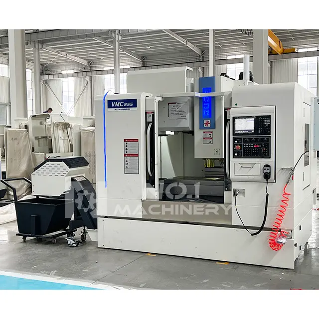 VMC 855 آلة مركز الماكينة العمودية المصنوعة في الصين عالية المعالجة آلة عمودية تطبيق قوي