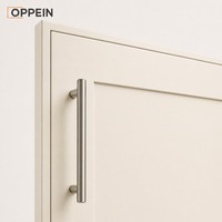 Armoires de cuisine prêtes à assembler (RTA) en kit, couleur crème, style Shaker, pour projets d'appartements (vente en gros)