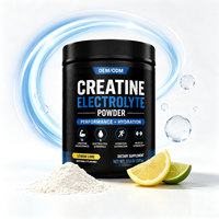 Créatine Monohydrate en Micro-Poudre Pure, Électrolytes, 500g – Complément Alimentaire pour Hommes et Femmes, Soutien à l'Hydratation Musculaire – Meilleure Vente