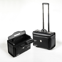 GLARY chariot pilotes documents mallette sac de voyage en cuir mallette à roulettes ordinateur portable personnalisé hommes bureau multifonction mallette