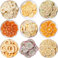 Groothandel Gemengde Gedroogde Fruitschijfjes Appel Sinaasappel Grapefruit Peer Natuurlijk Suikervrij Gedroogde Schijfjes voor Fruitthee Kan in Sachets Gemaakt Worden