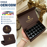 Boîte d'emballage rigide pliable magnétique pour chocolats, personnalisable avec logo, boîte cadeau haut de gamme pour fêtes et mariages