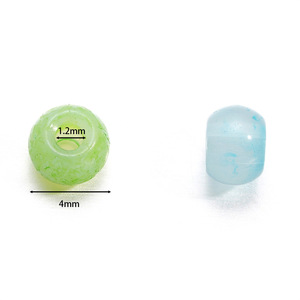 Cat's Eye Seed Beads 4mm Macaron Colors Glass DIY Jewelry Making Supplies Loose Beads For <b>Necklaces</b> Bracelets Earphone Chains - Product Image 5