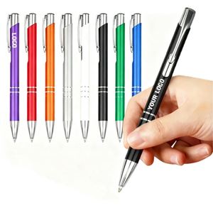 Bolígrafos Metálicos Promocionales Personalizables con Bajo MOQ, Bolígrafos Económicos para Negocios, Ancho de Escritura de 1.0 mm, Logotipo Grabado Personalizado, Regalo - Product Image 4