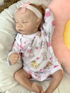 Muñeco Reborn de 22/55 cm, Simulación de Respiración Realista, Similares a los Recién Nacidos con el Síndrome de Prick's, Ecological Reality Lifeguard - Product Image 5