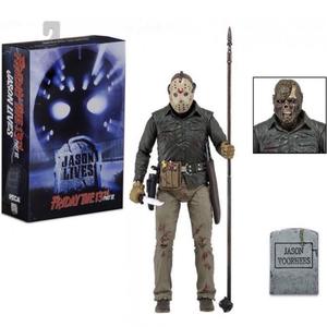 <span class=keywords><strong>NECA</strong></span> 39714 Black Friday Jason, Muñeco de PVC de Lujo del 30.º Aniversario, Modelo de Juguete para Niños de 7 a 14 Años - Product Image 3