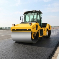 Compacteur hydraulique 8t à double tambour LTC208 Construction de routes asphaltées