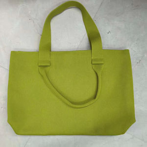 Bolsos de Playa de Moda para Mujer, Bolso de Mano de Ganchillo con Lazo Coqueto, Bolso Tote Tejido, Bolso de Hombro Jacquard Portátil - Product Image 3