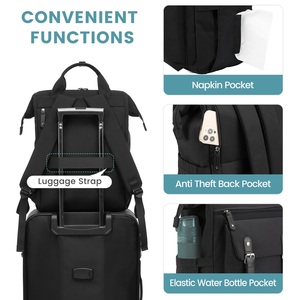 Mochila Inteligente Multifuncional Impermeable de 15.6 Pulgadas con USB para la Escuela, Viajes, Trabajo, Portátil, Adolescentes, Nueva Moda - Product Image 6