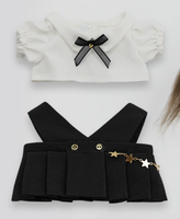 Nouveauté : Ensemble de vêtements pour poupée de 20 cm, fabrication artisanale, avec manteau et pantalon, pour poupée mini garçon et poupée mini fille DIY