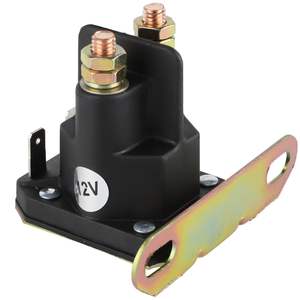 Solénoïde de démarreur 12V GY22476 435-151 Accessoires de pièces de tondeuse compatibles pour AM138068 L100 LT160 EZ ZTrak Z225 <span class=keywords><strong>Z625</strong></span> - Product Image 1