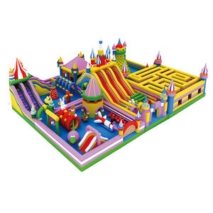 Castillo Inflable Ecológico Grande con Tobogán y Laberinto para Niños y Adultos con Capacidad de Más de 500 kg - Product Image 4