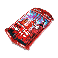 Aimant de réfrigérateur en résine personnalisable en gros London Design 2d3d Uk Aimants de réfrigérateur souvenir pour différentes décorations de pièces