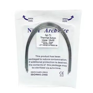 Ni-Ti Archwire Thermal Action Upper 16x22 Orthodontic Ovoid <b>Wire</b> Medical Device - Product Image 1