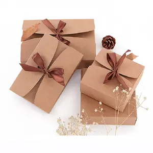 Premium-Parfüm-Geschenkverpackung Handwerksbox Verpackung Luxuskartonbox aus Papier mit Band