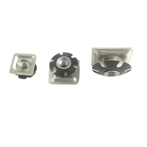 Écrou à clipser pour meubles en acier au manganèse, connexion interne de tuyau à éclats, nivellement de niveau 10, oxydation noircissante - Product Image 2