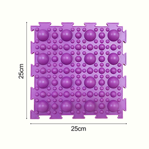 Trẻ em của áp lực xúc giác ngón tay plantar massage mat mềm Silicone áp lực Tấm Cảm giác Đào tạo nhà châm cứu điểm - Product Image 2