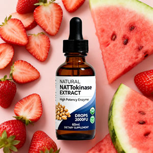 自社ブランドセレン液体サプリメント天然ナト抽出物ブロメラインとクルクミン有機ナトキナーゼドロップ - Product Image 5