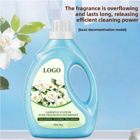 Lessive liquide en vrac Gardenia 2kg – Portable, parfum longue durée, élimination efficace des taches, agent nettoyant pour vêtements