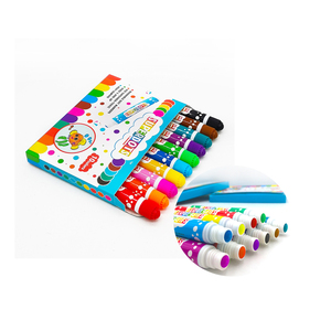 Juego de rotuladores a base de agua para niños, juego de 10 colores no tóxicos para dibujar - Product Image 1