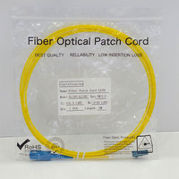 Cordon de brassage fibre optique de qualité télécom SC/UPC LC/UPC Simplex Monomode G652D 9/125µm LSZH 2.0mm SM SX 5G Gtech Garantie 5 ans