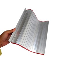 Couvercle de soufflet en aluminium personnalisé pour machine CNC, rideau de protection anti-poussière, étanche à l'huile, vente pour les industries mécaniques